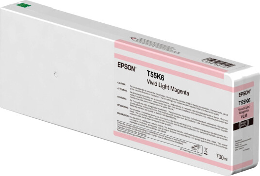 Epson T55K60N Vivid Light Magenta 700ml til SCP6000/P7000/P8000/P9000
