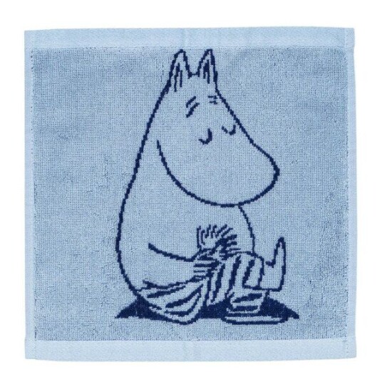 Moominarabia Mummi Håndkle 25x25 cm Mummitrollet Marineblå Moominarabia Mummi Håndkle 25x25 cm Mummitrollet Marineblå