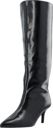 Bianco Biatyra Knee High Boot Faux Leather Black 37 Bianco Biatyra Knee High Boot Faux Leather Black 37