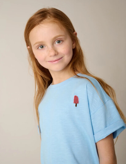 TUMBLE "N DRY Poppi T Shirt Blue 92