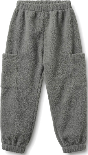 Wheat Fleece Pants Suun Grey 140