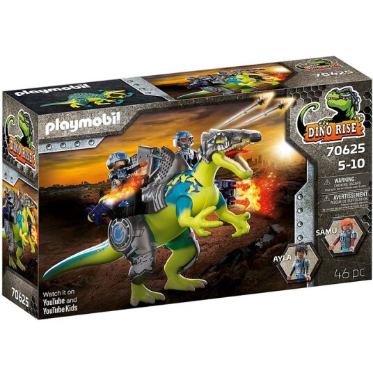 Playmobil Dino Rise Spinosaurus: Dobbel Forsvarsmekanisme 70625