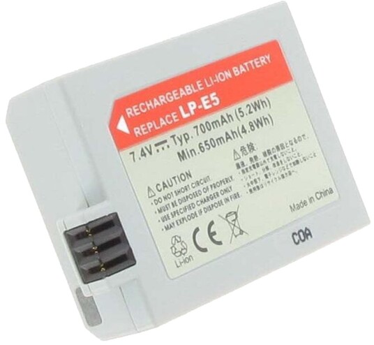 Batteri til Canon LP-E5