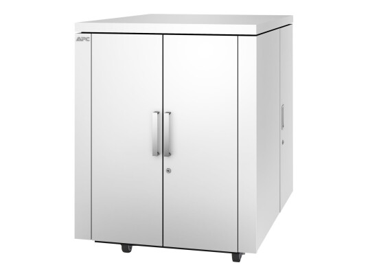 APC NetShelter CX Secure Soundproof Server Room in a Box Enclosure - Shock Packaging - rack - 18U