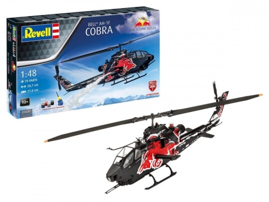 Revell Startsett 1/48 The Flying Bulls - Bell AH-1F Cobra