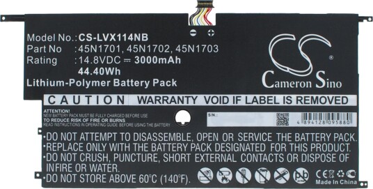 Batteri til Lenovo 20A7 etc