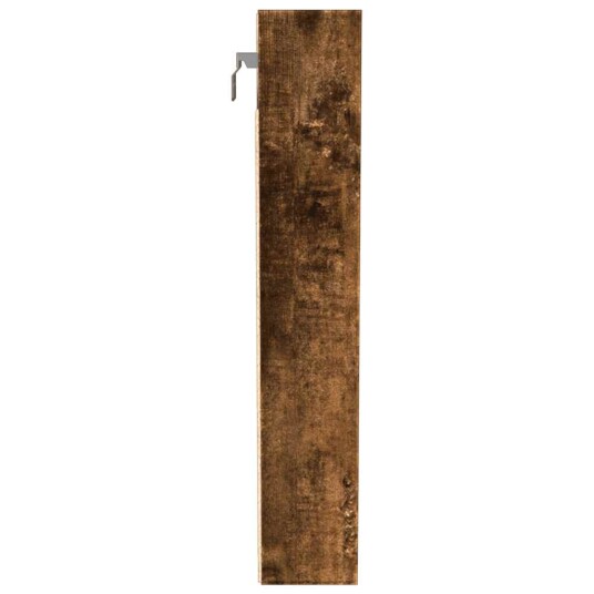 Hyller røkt eik 100x8,5x50 cm konstruert tre Hyller røkt eik 100x8,5x50 cm konstruert tre