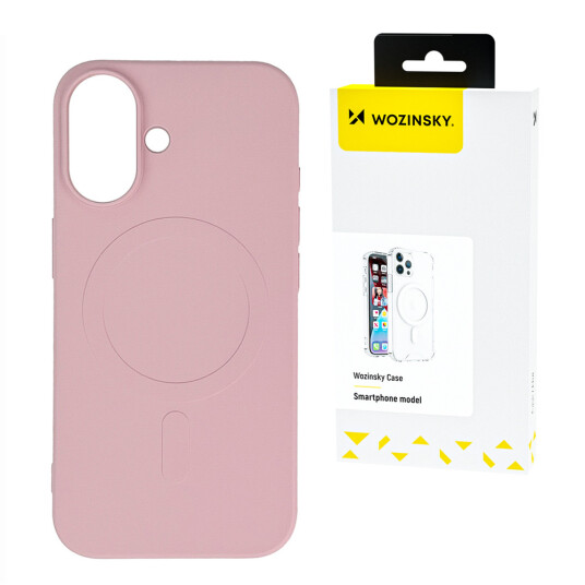 Wozinsky Silikondeksel med MagSafe til Samsung Galaxy S25 Ultra Rosa Wozinsky Silikondeksel med MagSafe til Samsung Galaxy S25 Ultra Rosa