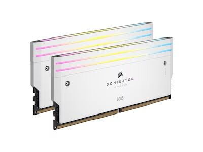 Corsair Dominator Titanium RGB DDR5 6400MHz 64GB (hvit)