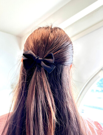 Pipol"s Bazaar Sandra Bow Clip Plus Elastic Black - Black - ONE SIZE Pipol"s Bazaar Sandra Bow Clip Plus Elastic Black - Black - ONE SIZE