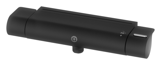 Gustavsberg Gb4120840453 Dusjblander 160 C/C Dusjforbindelse Nedover Svart