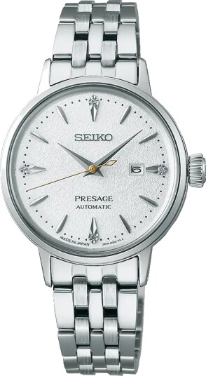 Seiko Dameklokke SRE017J1 Presage Sølvfarget/Stål Ø30.3 mm
