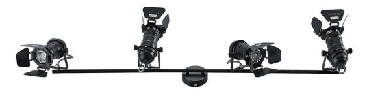 Lindby Tilen 4 Taklampe Black