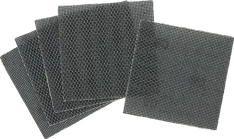 Dewalt Slipepapir mesh 1/4ark 60k dtm8664 mesh nett 115x115mm 5pk