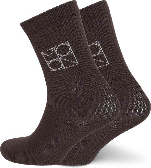 Moonchild Yoga Wear Moonchild Pilates Socks Brown S (36 38)