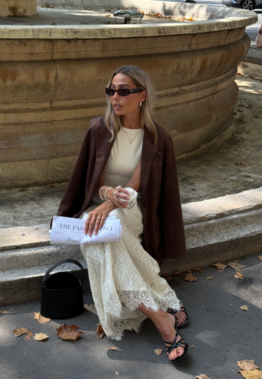 Emelie Olson X Bubbleroom Faux Suede Jacket