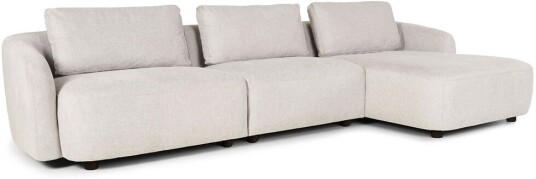 Bergen 2 personers sofa høyrevendt beige.