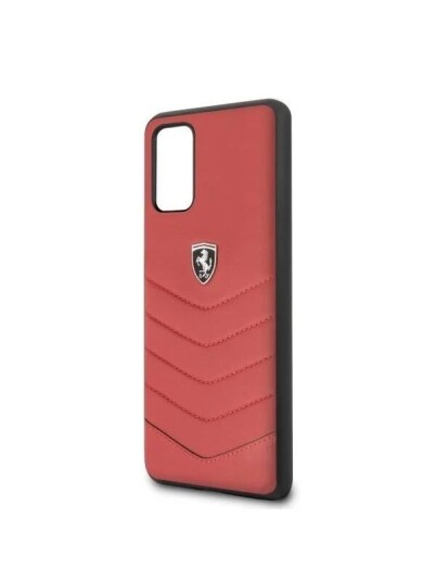Ferrari Heritage Quilted Case for Samsung Galaxy S20+ Red