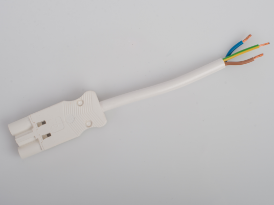 Gycom 128354 Tilkoblingskabel hann fri 1,5 mm² 2 meter IP20 3 polet 0,89 kWh Stikkontakter & kabler