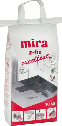 MIRA Z-FIX EXCELLENT STØVREDUSERT 10KG MIRA Z-FIX EXCELLENT STØVREDUSERT 10KG