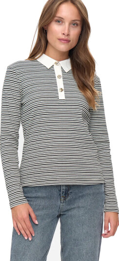 Nümph Nusemma Ls Polo - Black - XXL