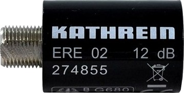 Kathrein Koaksialadapter F-Type Han/Hun ERE 02 0-2400MHz
