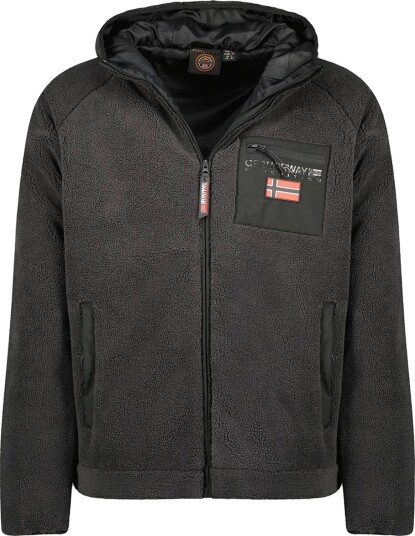 Geo Norway Vinje Fleecejakke Herre Dark Grey XXXL