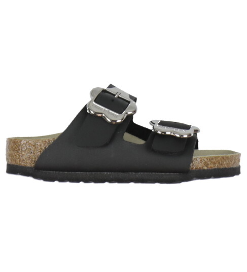 Birkenstock Sandaler Arizona Kids Flower Spenne Svart 30 Sandals
