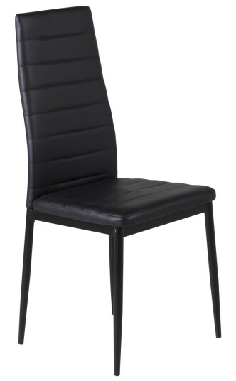 Venture Design Slim highback lenestol Svart Svart