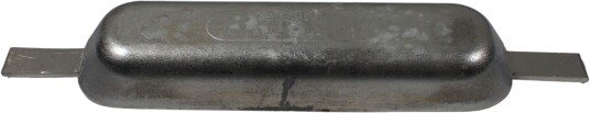 1852 Skroganode i aluminium   287 x 78 x 40 mm   2 kg