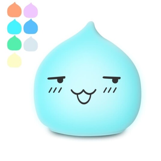 Teknikproffset Waterdrop Light LED lyser i 7 forskjellige farger