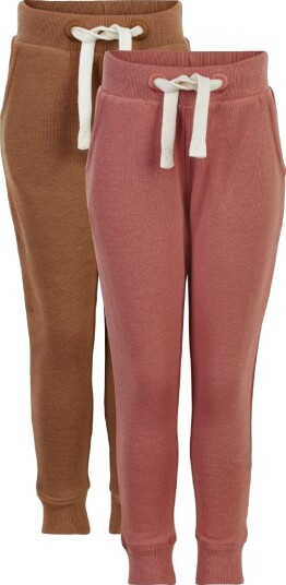 Minymo Basic 37 -Sweat Pant (2-Pack) Pink 104