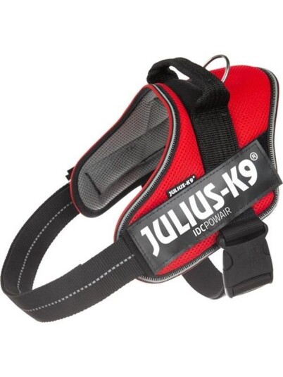 Julius-K9 Idc Powair Harness Size: L Red