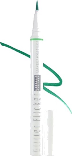 Makeup Mekka Glitter Flicker Metallic Eyeliner Green