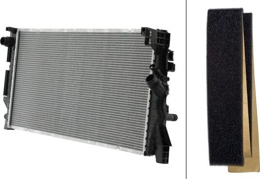 HELLA 8MK 366 304-361 Radiator, motorkjøling