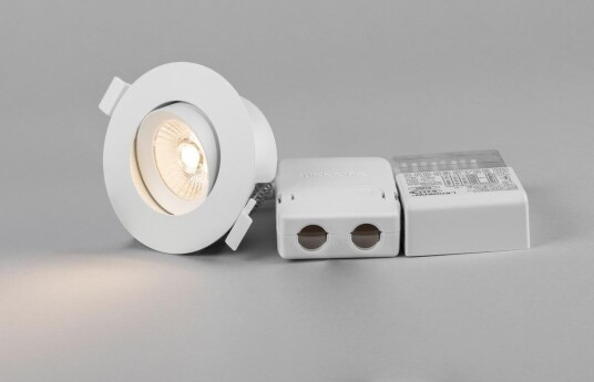 Hide A Lite Comfort G4 7475850 Downlight hvit 7,5 W Dali 520 lm 2 27 K 36 GR Belysning