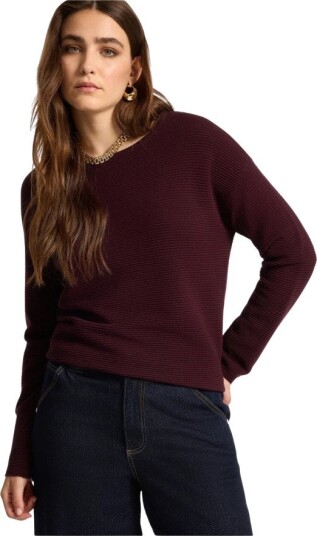 Elena Mirò Dame Strikkevarer Lilla XS, Elena Mirò Dame Strikkevarer Lilla XS,