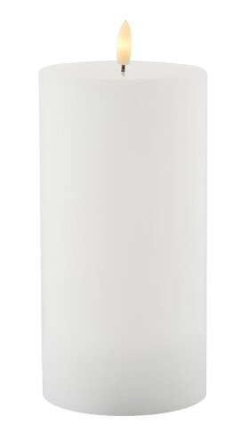 Sirius Home Sille Genopladelig Bloklys Hvid Ø 10 Cm H 20 Sirius Home Sille Genopladelig Bloklys Hvid Ø 10 Cm H 20