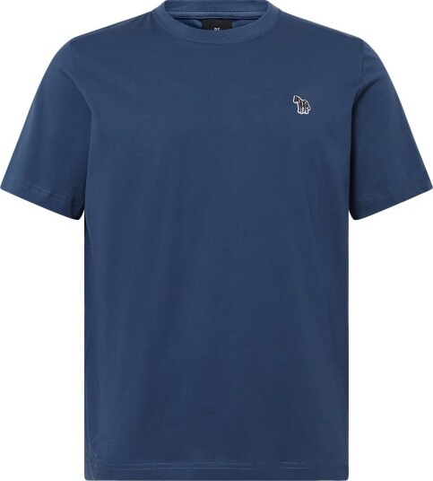PS Paul Smith Mens Reg Fit Ss Tshirt Zebra 46E_INDIGO L