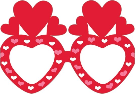 Heart Glasses Kort Heart Glasses Kort