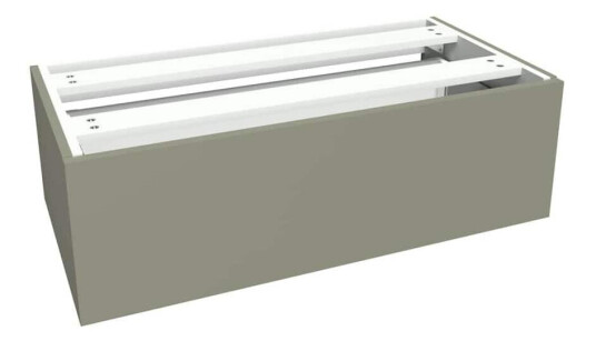 Vikingbad Sideskap Trend MIE Demi- Mål: B(60-90)Xh46xd29 cm Oliven / 90cm