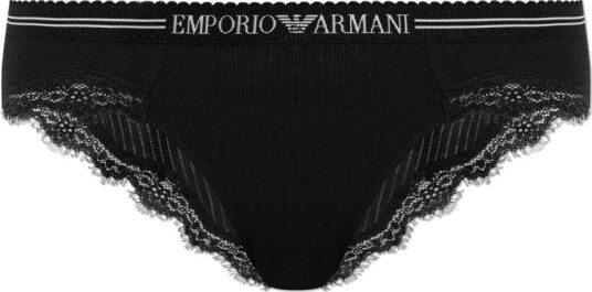 Emporio Armani Dame Undertøy Svart L,