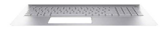 HP Top Cover Sgd W Kb Nsv Bl Sp