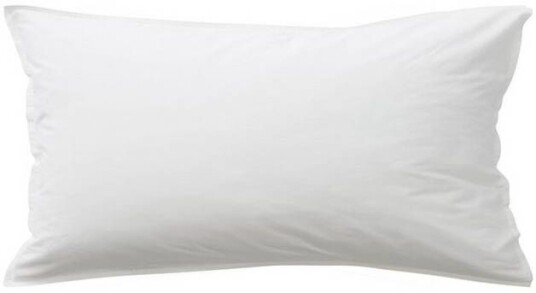 ENA putetrekk 90x50 cm økologisk White