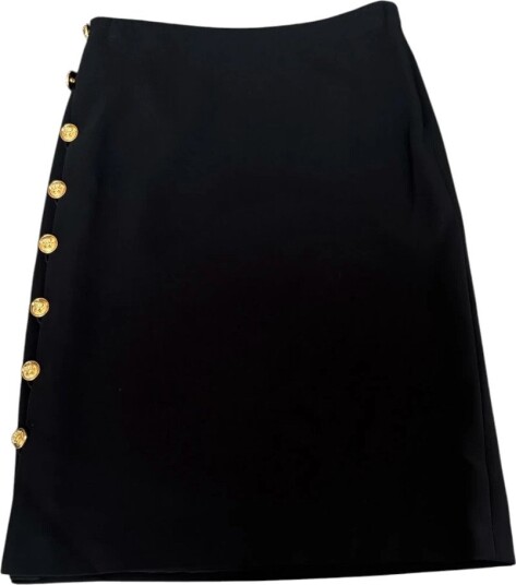 Versace Dame Skjørt Svart M, Versace Dame Skjørt Svart M,