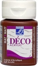 Lb Hobby Deco Soft Akryl 50 Ml Hasselnøtt 486 Lb Hobby Deco Soft Akryl 50 Ml Hasselnøtt 486