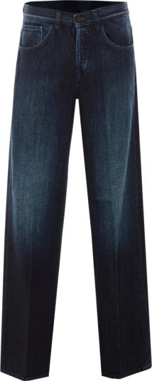 Dondup Dame Jeans Blå W24,