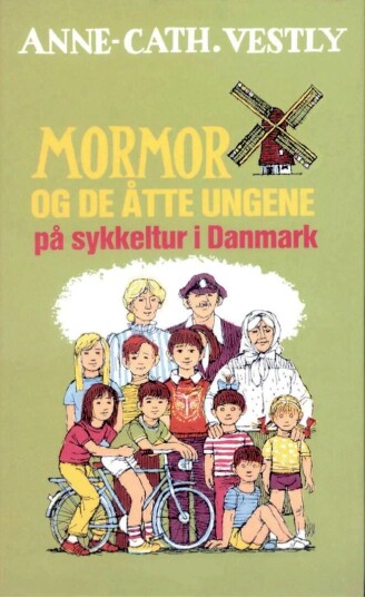 Mormor Og De Åtte Ungene På Sykkeltur I Danmark Av Anne-Cath. Vestly