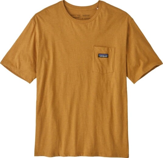 Patagonia M´S Daily Pocket Tee Pfgd Pufferfish Gold XL