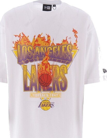 New Era T skjorte   NBA   Lakers   Hvit   New Era   Small   T skjorte